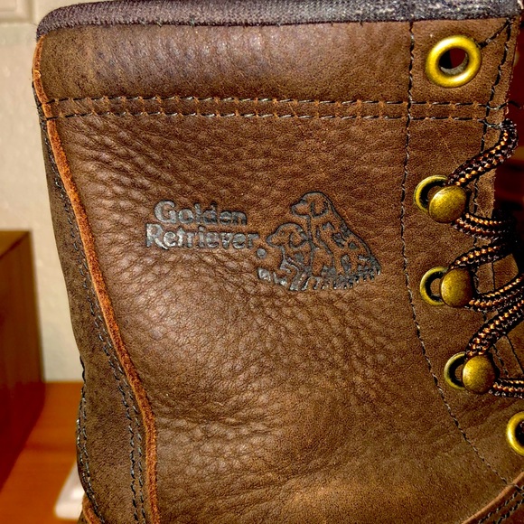 Women’s 6.5 Golden Retriever Logging Boots - Picture 2 of 4
